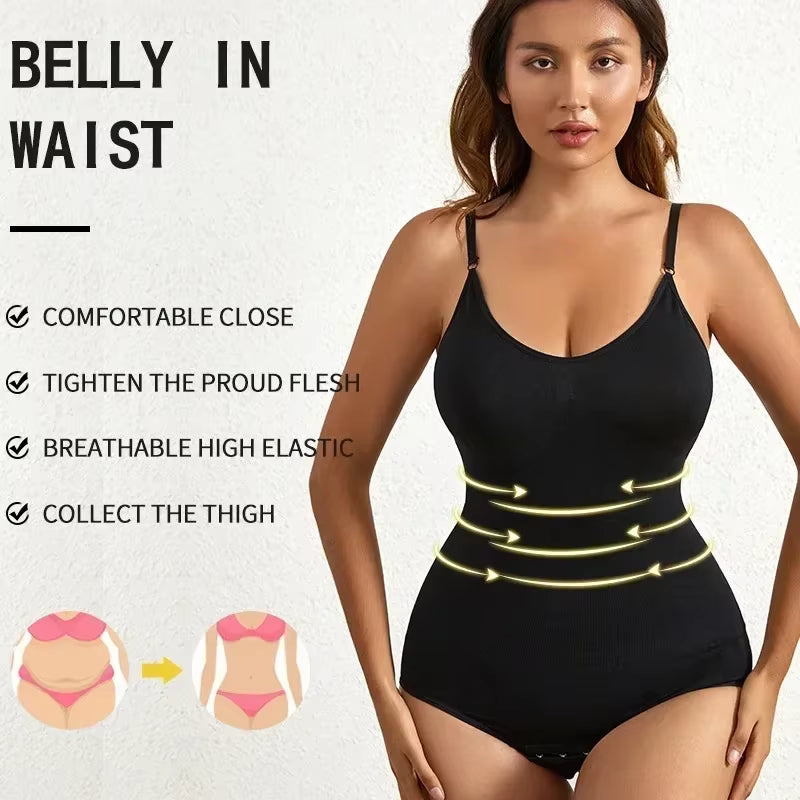 Ultimate Tummy Control & Butt Lifting Seamless Shapewear Bodysuit for Women - Shape Your Curves!